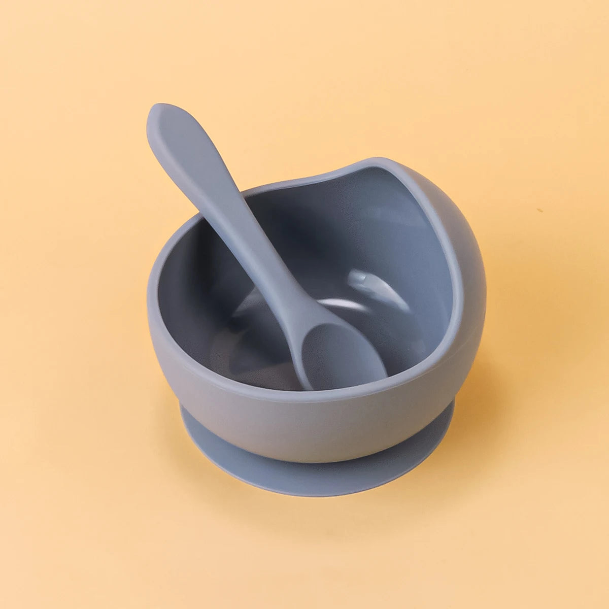 2PCS Baby Silicone Suction Bowls – Non-Slip Infant Feeding Tableware | BPA-Free Toddler Training Food Bowls for Self-Feeding & Weaning