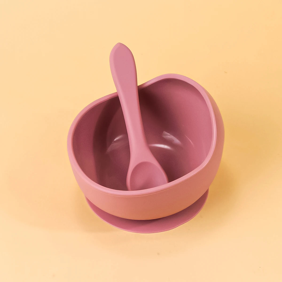 2PCS Baby Silicone Suction Bowls – Non-Slip Infant Feeding Tableware | BPA-Free Toddler Training Food Bowls for Self-Feeding & Weaning