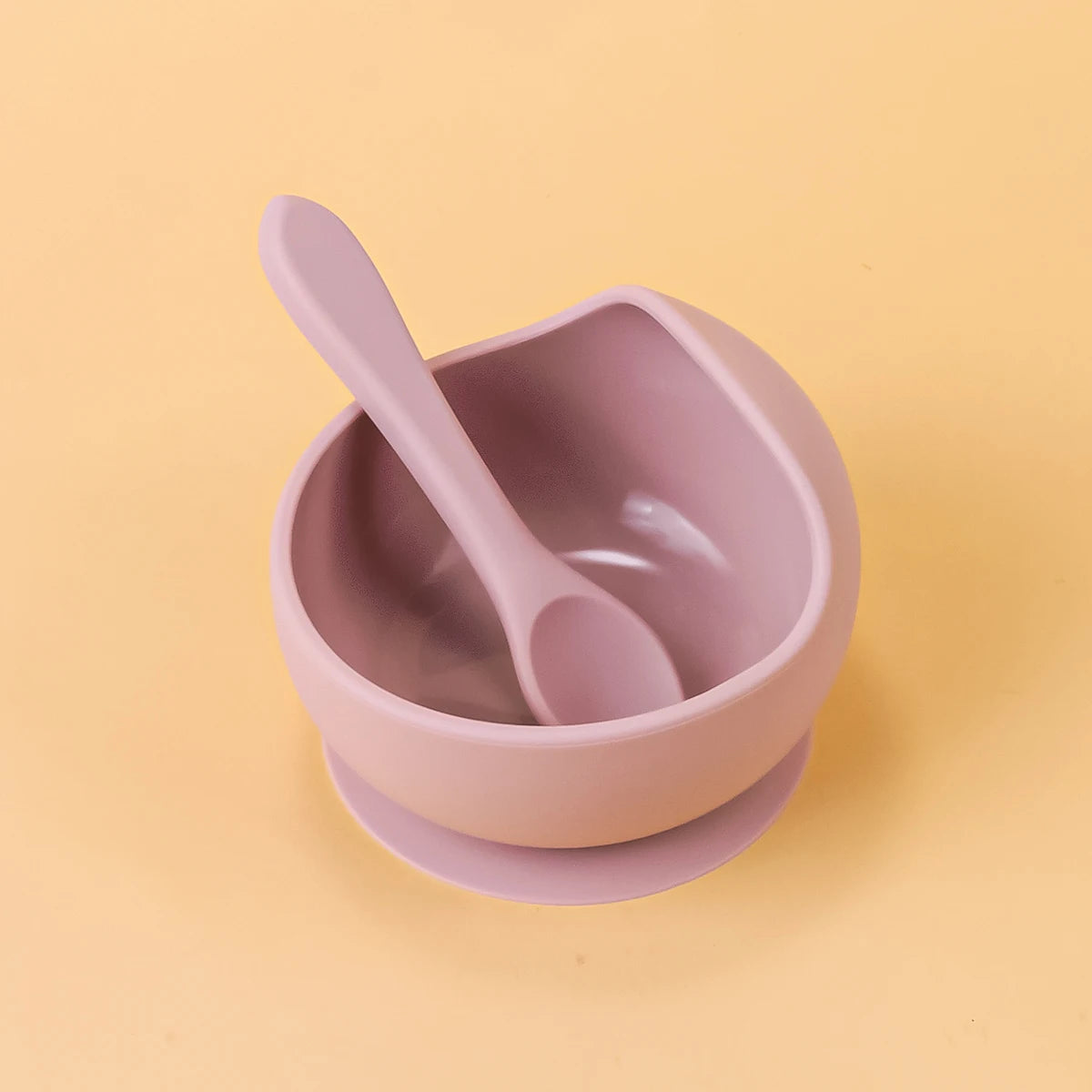 2PCS Baby Silicone Suction Bowls – Non-Slip Infant Feeding Tableware | BPA-Free Toddler Training Food Bowls for Self-Feeding & Weaning