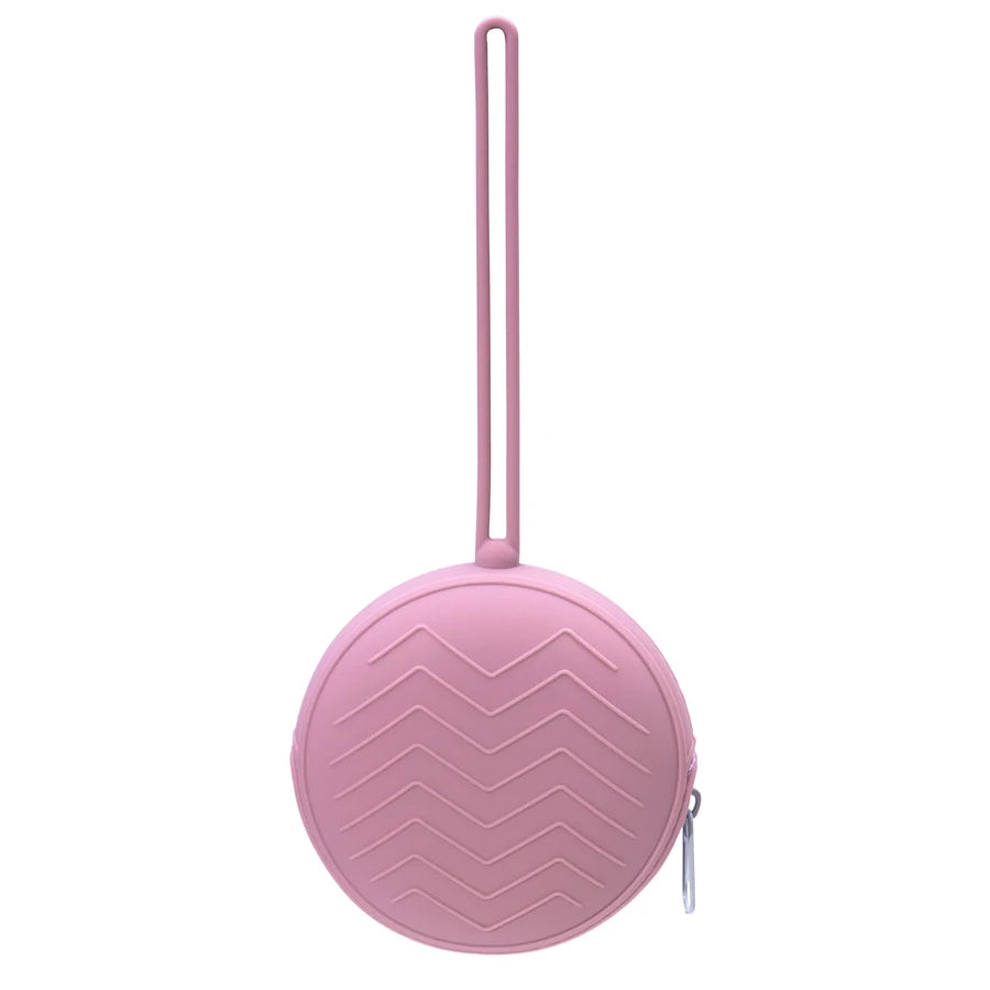 Silicone Baby Pacifier Holder Case – Food-Grade Soother Container Box & Pouch for Newborn Teat Accessories