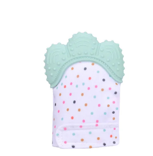 Food-Grade Silicone Baby Teething Glove – Anti-Scratch Mitten | Pain Relief Teether Toy for Infants & Toddlers