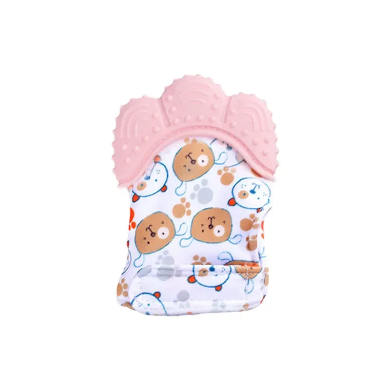 Food-Grade Silicone Baby Teething Glove – Anti-Scratch Mitten | Pain Relief Teether Toy for Infants & Toddlers