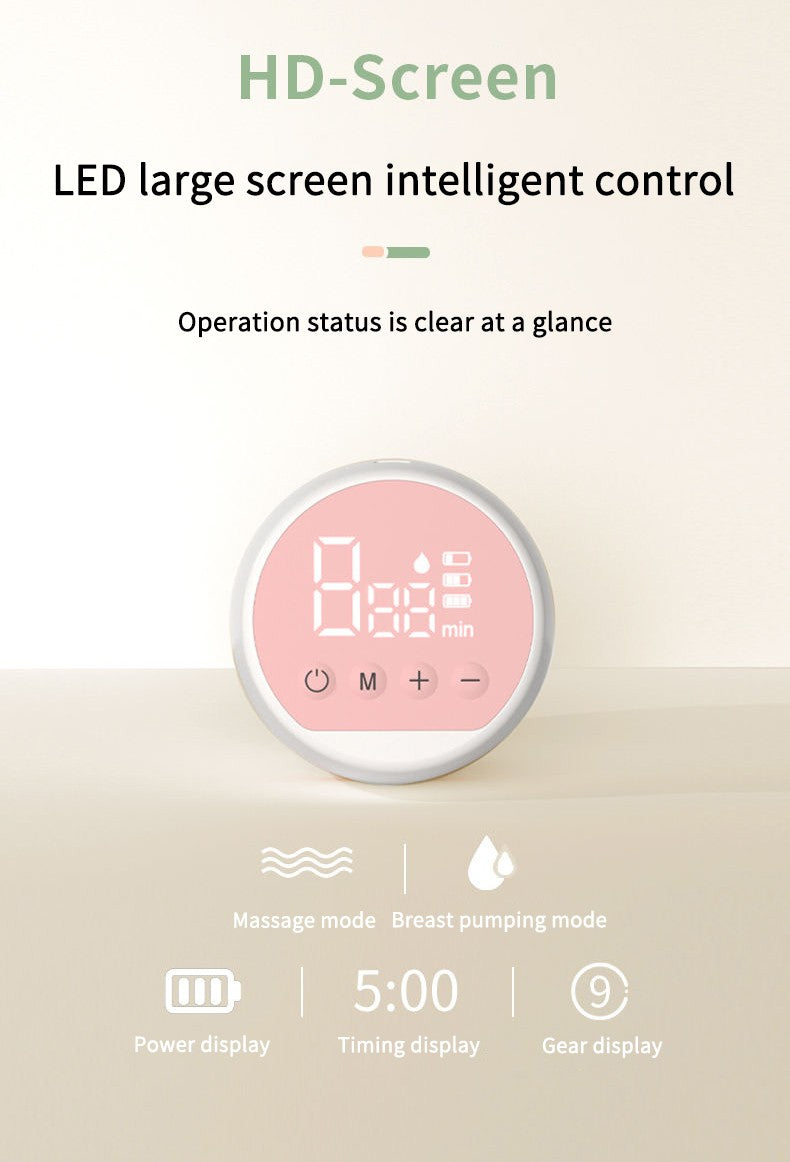 Dr.Isla MB6 Electric Breast Pump – Portable USB Rechargeable Milk Pump with Massage & Suction Modes, 100ml Bottle Included