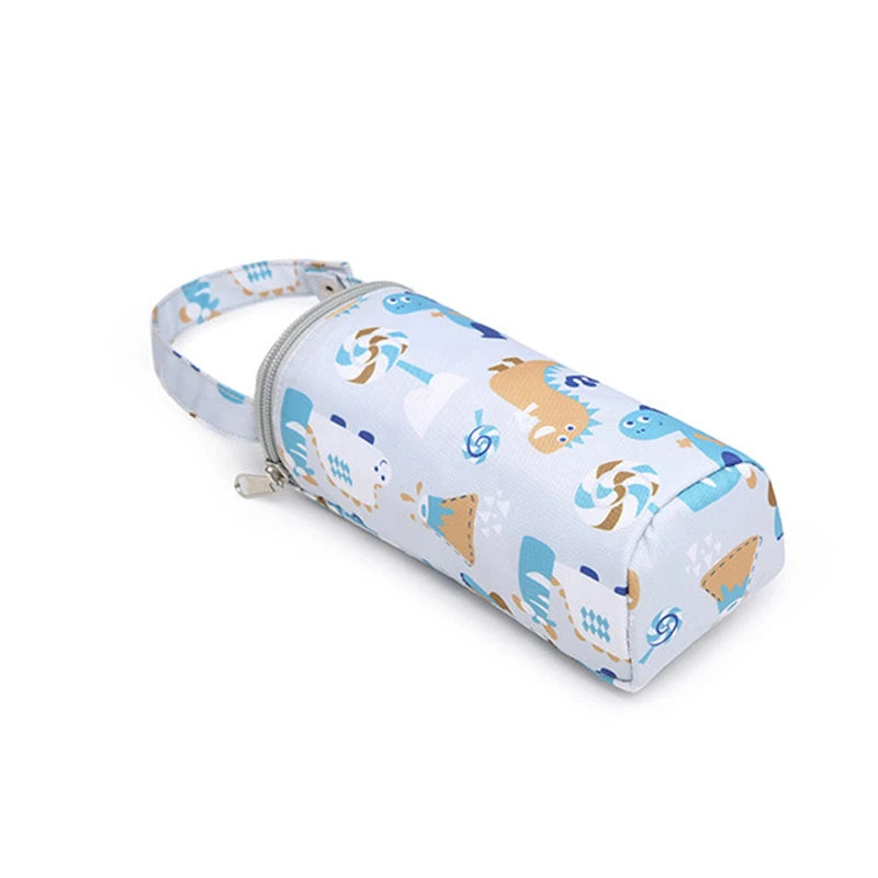 Portable Baby Bottle Thermal Bag – Waterproof Insulated Feeding Cup Holder | Travel-Friendly Food & Milk Warmer Pouch