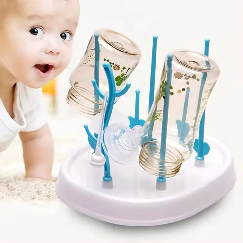 Tree-Shaped Baby Bottle Drying Rack – Detachable Multifunctional Bottle Drain Stand for Bottles, Nipples & Accessories