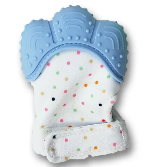 Food-Grade Silicone Baby Teething Glove – Anti-Scratch Mitten | Pain Relief Teether Toy for Infants & Toddlers