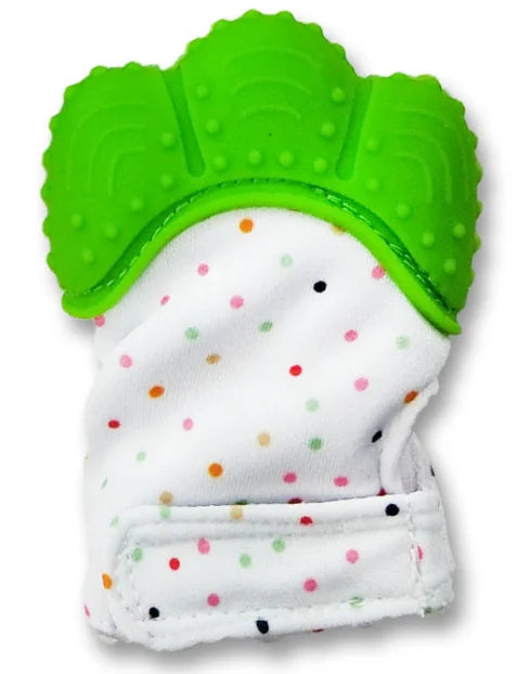 Food-Grade Silicone Baby Teething Glove – Anti-Scratch Mitten | Pain Relief Teether Toy for Infants & Toddlers