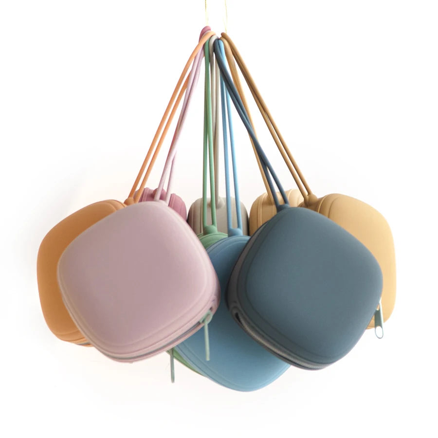 Baby Pacifier Holder Case – Portable Zipper Pacifier Box | Food-Grade Nipple Container for Soothers & Nursing Accessories