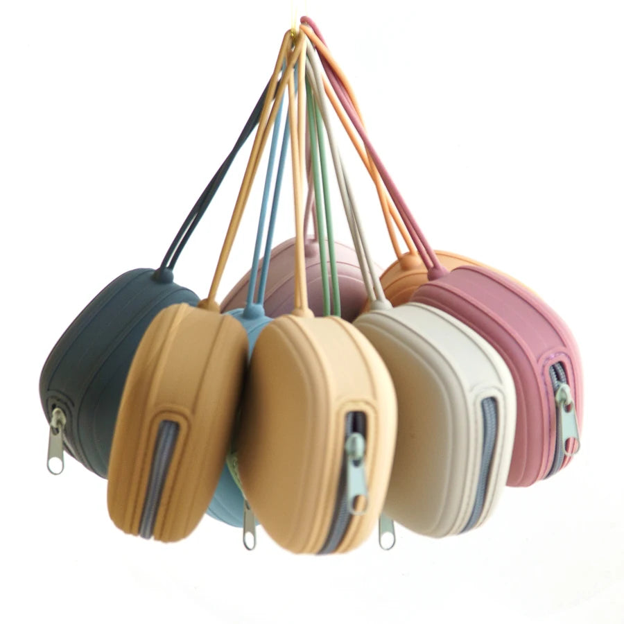 Baby Pacifier Holder Case – Portable Zipper Pacifier Box | Food-Grade Nipple Container for Soothers & Nursing Accessories