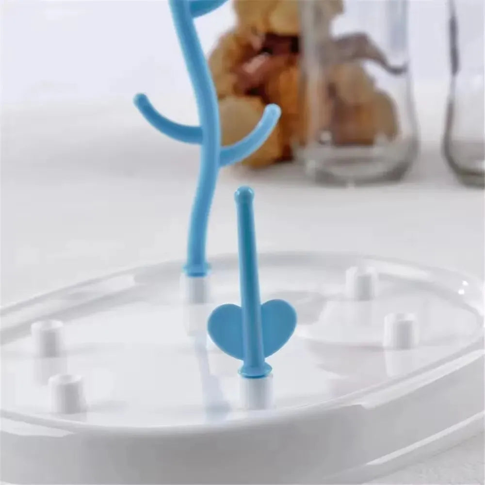 Tree-Shaped Baby Bottle Drying Rack – Detachable Multifunctional Bottle Drain Stand for Bottles, Nipples & Accessories