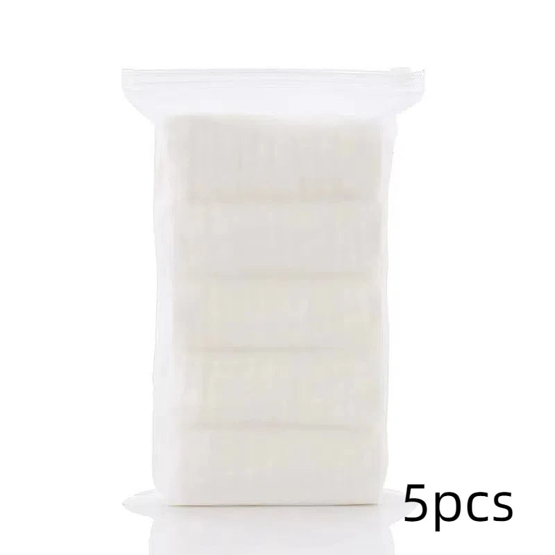 5PCS Baby Muslin Washcloths – 6-Layer Cotton Soft Towels | Absorbent Baby Face Towels, Burp Cloths & Feeding Wipes