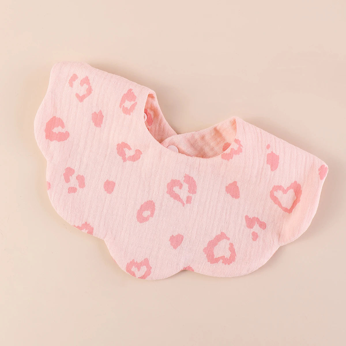 1pc Cotton Baby Bib – Soft Absorbent Bandana Bib & Burp Cloth | Solid Color Feeding & Drool Towel for Newborns (Unisex 0–1Y)