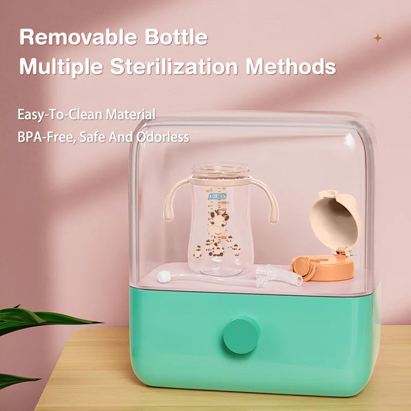 MAMIJOY 300ML Baby Bottle with Straw – Leakproof Training Cup with Handles | BPA-Free Drinking Bottle for Babies & Toddlers (6M+)