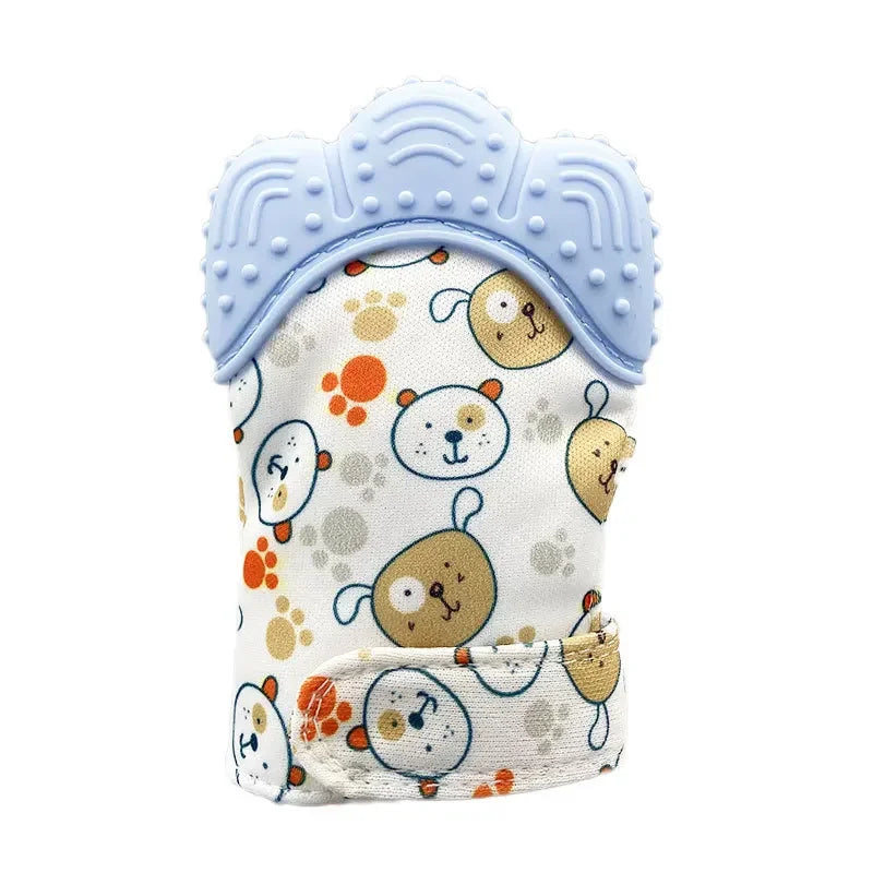 Food-Grade Silicone Baby Teething Glove – Anti-Scratch Mitten | Pain Relief Teether Toy for Infants & Toddlers