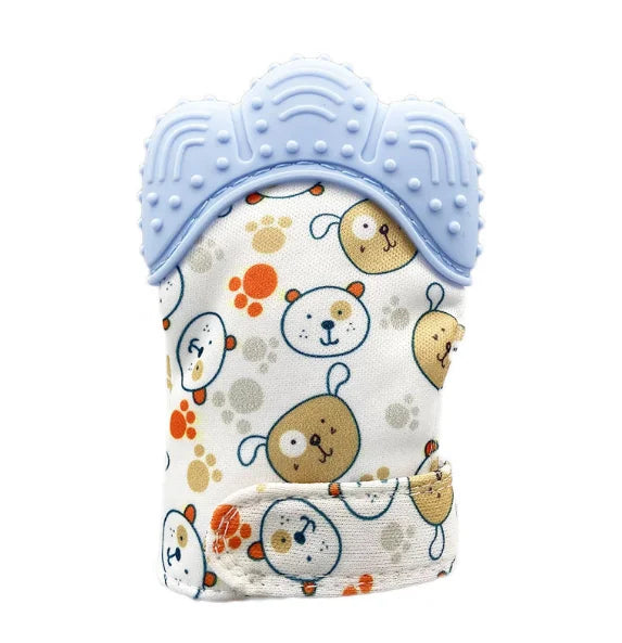 Food-Grade Silicone Baby Teething Glove – Anti-Scratch Mitten | Pain Relief Teether Toy for Infants & Toddlers