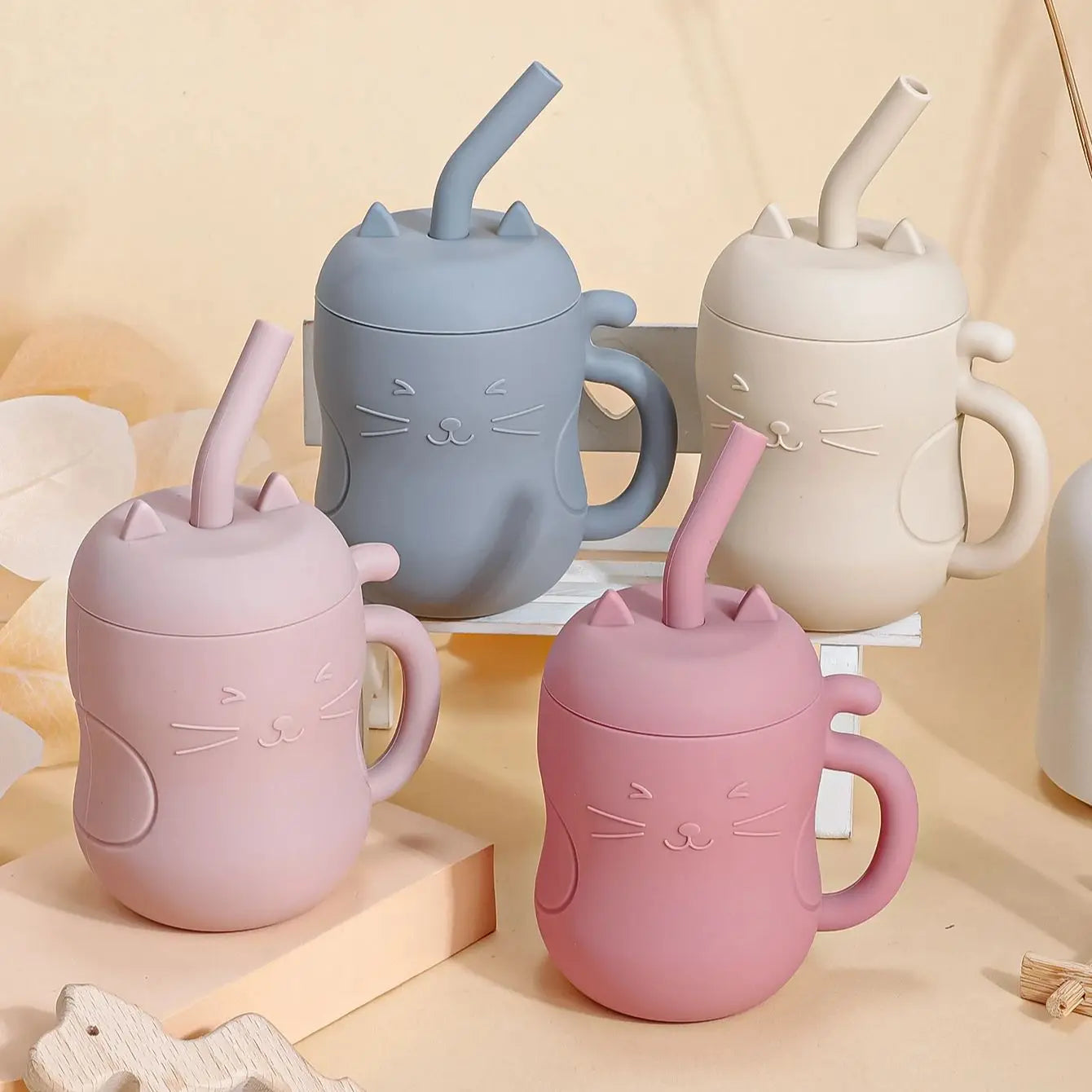 1pcs Baby Silicone Straw Cup – 150ml BPA-Free Leakproof Training Sippy Cup, Portable Snack & Drink Container for Kids