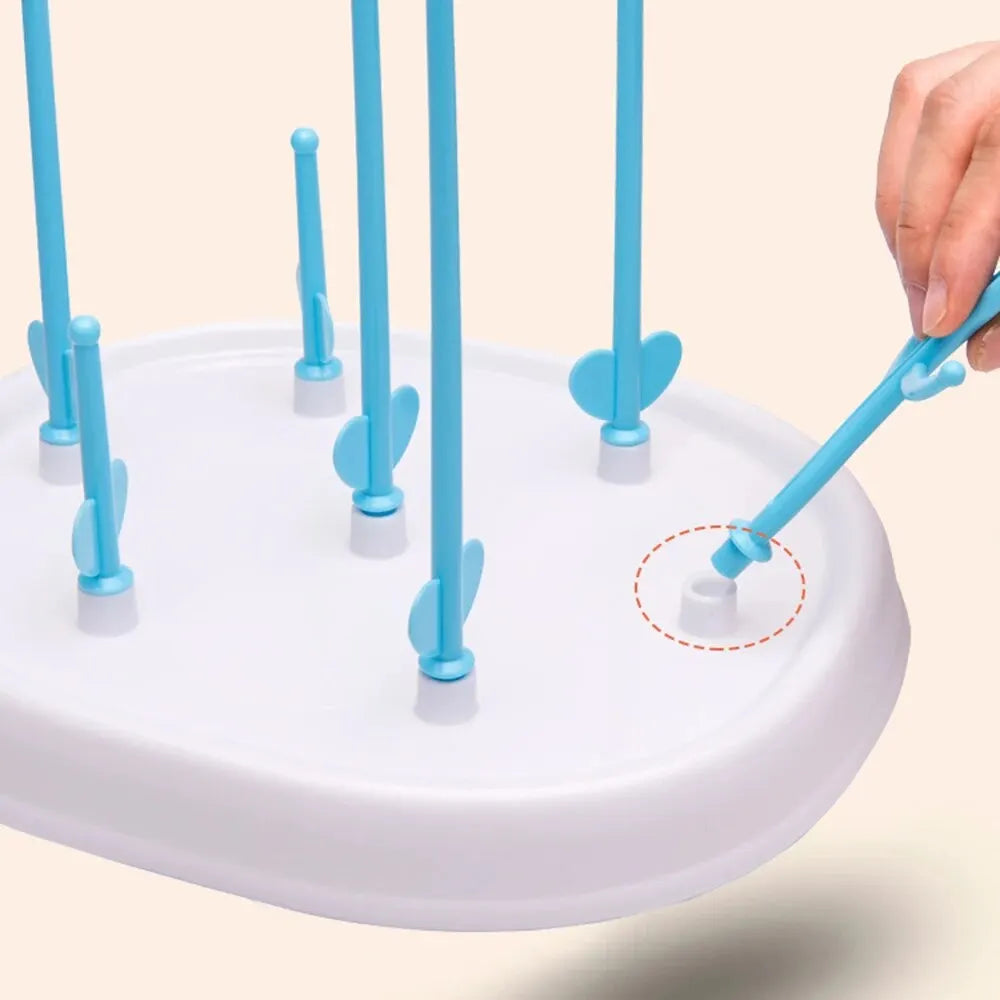 Tree-Shaped Baby Bottle Drying Rack – Detachable Multifunctional Bottle Drain Stand for Bottles, Nipples & Accessories
