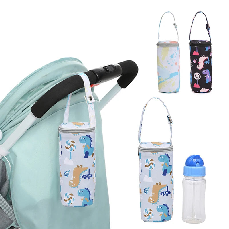 Portable Baby Bottle Thermal Bag – Waterproof Insulated Feeding Cup Holder | Travel-Friendly Food & Milk Warmer Pouch