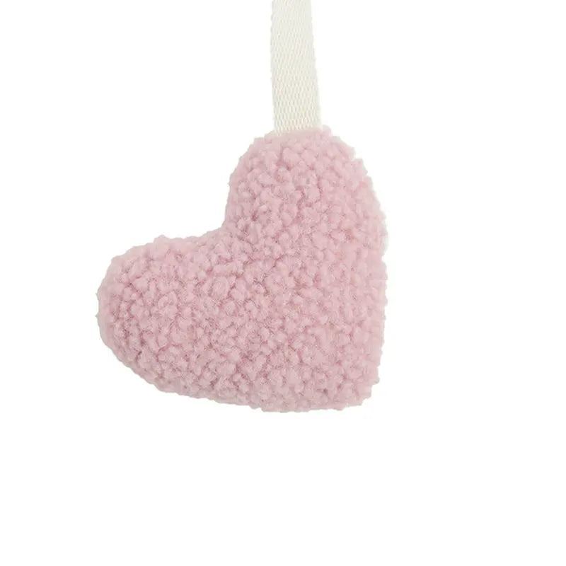 Baby Pacifier Clip – Sherpa Star & Moon Design | Soft Cotton & BPA-Free Silicone Soother Holder | Newborn Dummy Chain Baby Accessory