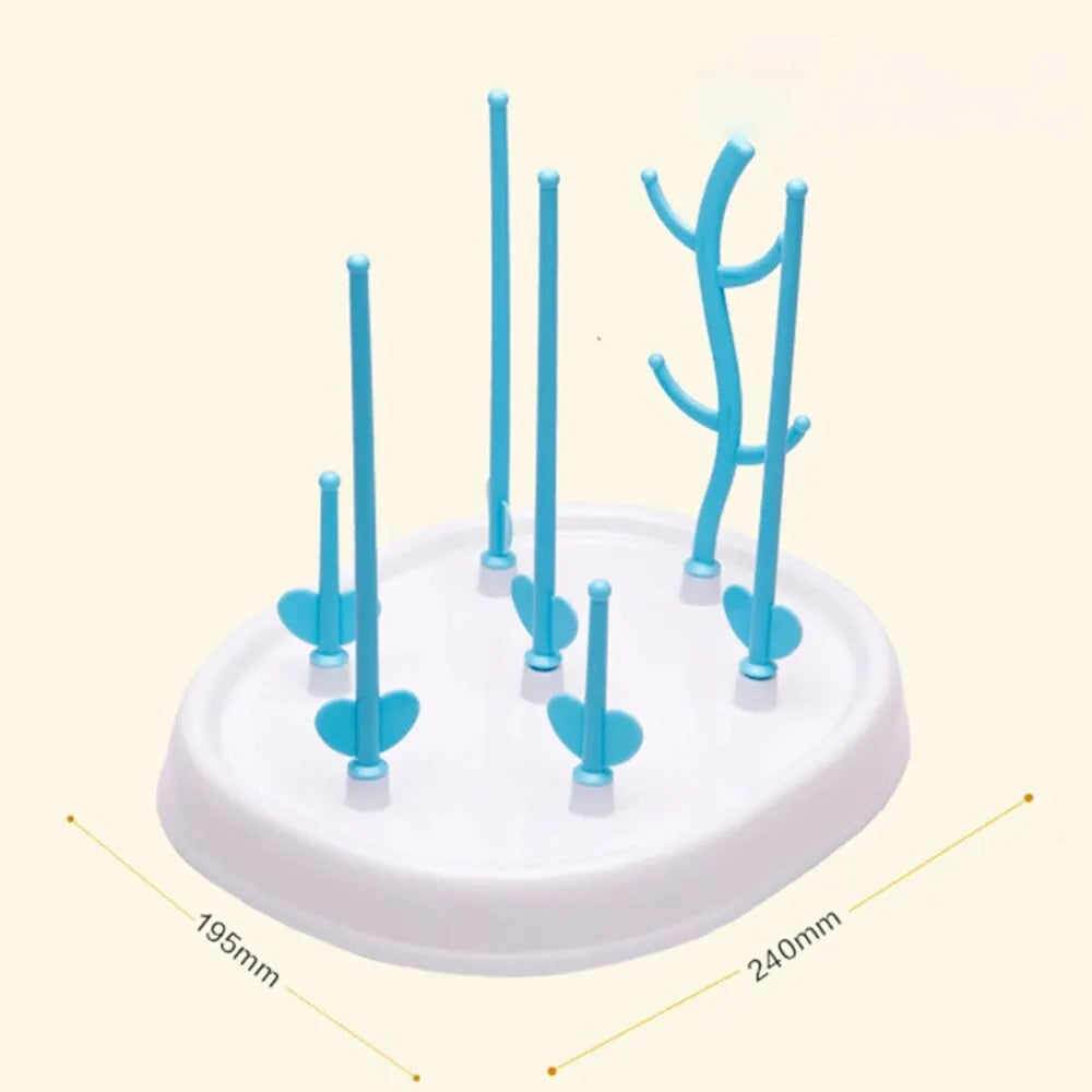 Tree-Shaped Baby Bottle Drying Rack – Detachable Multifunctional Bottle Drain Stand for Bottles, Nipples & Accessories