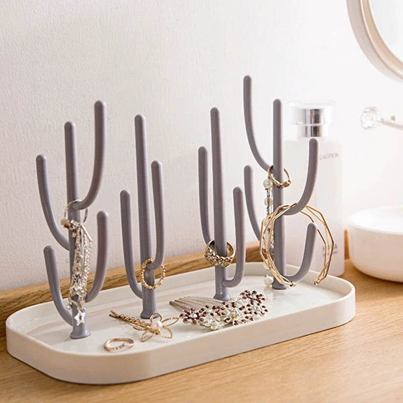 Baby Tree-Shaped Milk Bottle Drain Rack – Dust-Proof Bottle & Cup Holder | Cute Drying Rack for Baby Bottles, Pacifiers & Cups