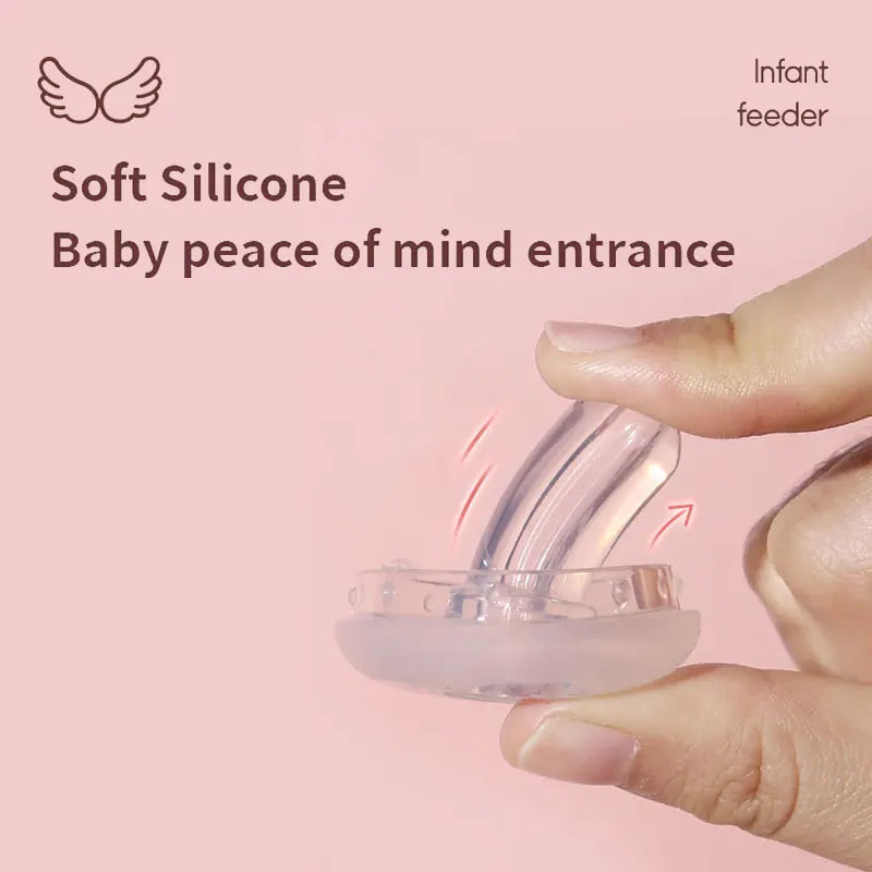 Baby Medicine Feeder Needle Feeder – BPA-Free Food Grade Squeeze Dropper Dispenser | Anti-Choke Pacifier Style Medicine Dropper for Infants & Toddlers (3M+)