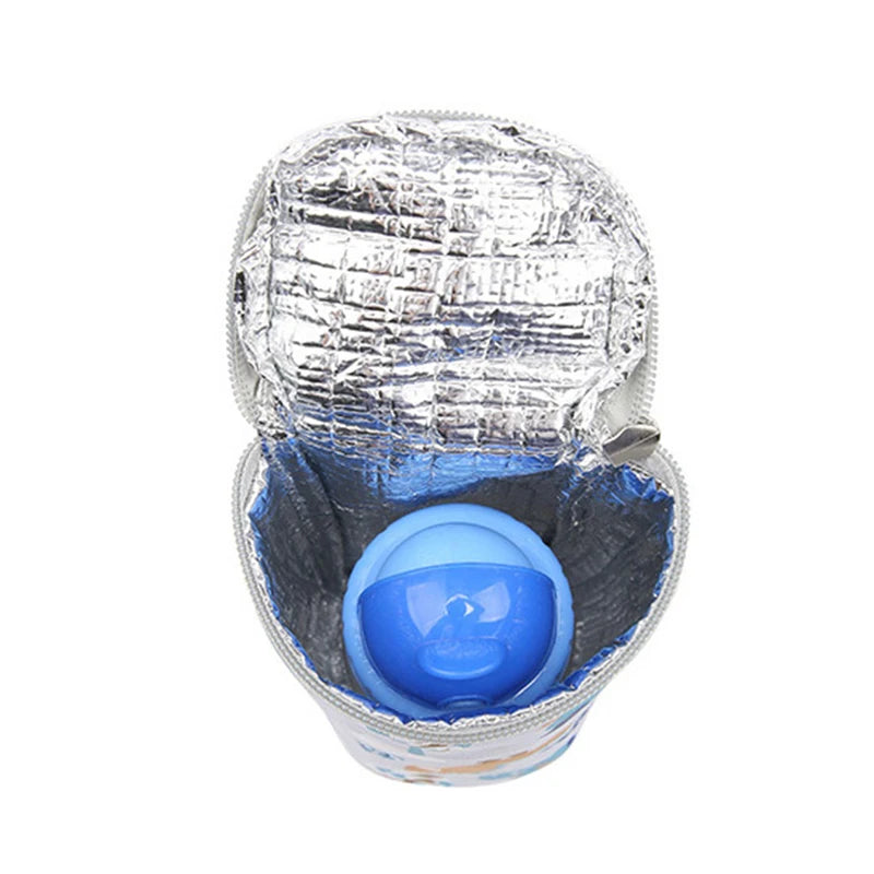Portable Baby Bottle Thermal Bag – Waterproof Insulated Feeding Cup Holder | Travel-Friendly Food & Milk Warmer Pouch
