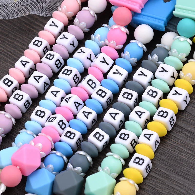 New Baby Crown Pacifier Clip – Handmade Silicone Pacifier Chain & Teething Nipple Holder | BPA-Free Toddler Chew Toy Accessory