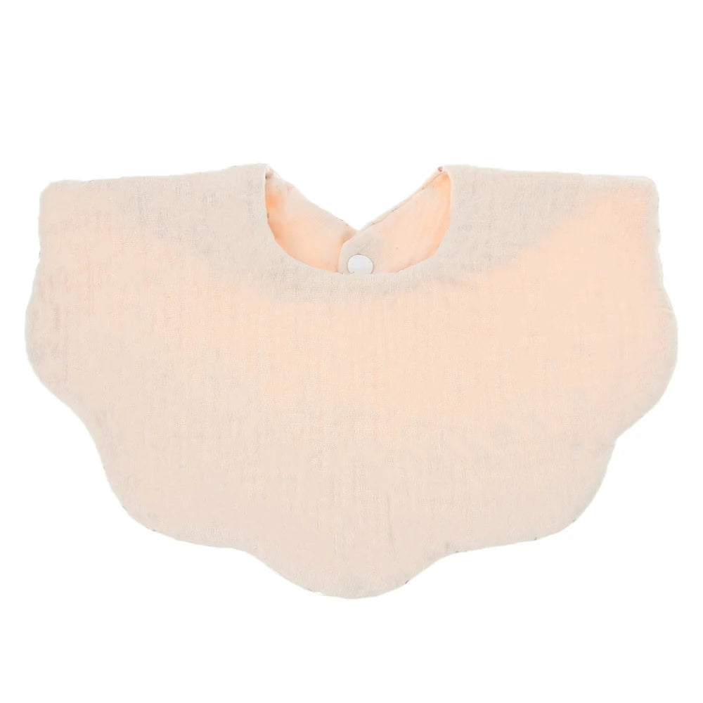 1pc Cotton Baby Bib – Soft Absorbent Bandana Bib & Burp Cloth | Solid Color Feeding & Drool Towel for Newborns (Unisex 0–1Y)