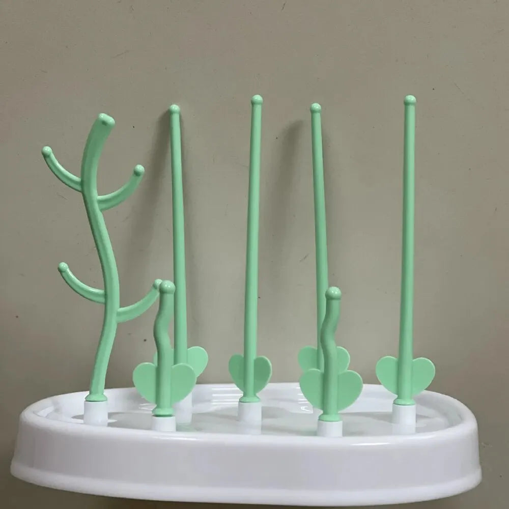 Tree-Shaped Baby Bottle Drying Rack – Detachable Multifunctional Bottle Drain Stand for Bottles, Nipples & Accessories
