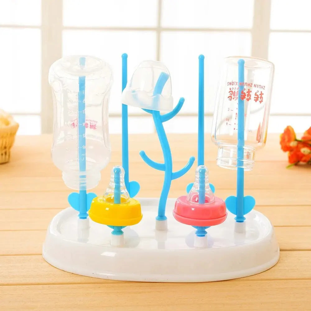 Tree-Shaped Baby Bottle Drying Rack – Detachable Multifunctional Bottle Drain Stand for Bottles, Nipples & Accessories
