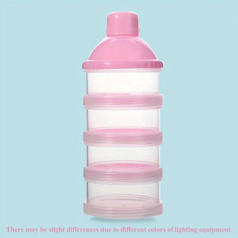 Dr.isla Baby Milk Powder Dispenser – 5-Layer Portable Formula Container, BPA-Free Food Storage Box