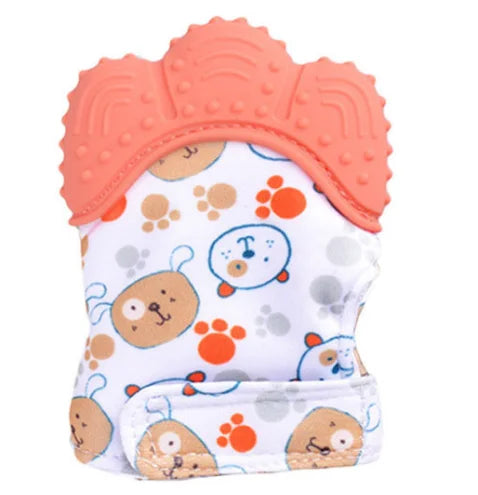 Food-Grade Silicone Baby Teething Glove – Anti-Scratch Mitten | Pain Relief Teether Toy for Infants & Toddlers